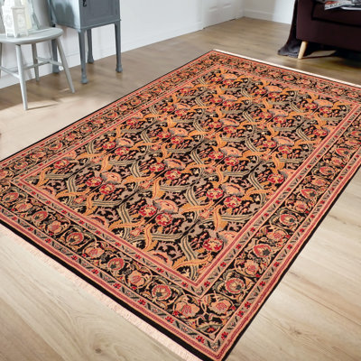 Wool Floral Rug