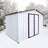 Metal Garden Sheds 8Ftx6ft Outdoor Storage Sheds White-125097119-125097115