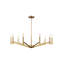 Lustre classique à 9 lumières de style bougie Amedee-1182678334-1182678332