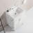 00''Bathroom Vanity,White  (Without Ceramic Basin)