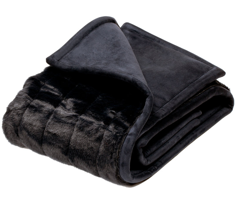 Throw Blanket, 140cm x 140cm, Black