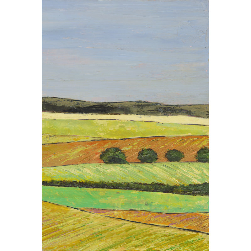 Pastel Hills II by Laura DeNardo - Wrapped Canvas Print, 46cm H x 30cm W