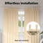 Curtains With Curtains 2 Pcs Polyester-984543572-984543566