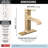 Delta Velum Brushed Gold Bathroom Faucet, Single Hole Bathroom Sink Faucet for Vanity, Metal Push-Pop Drain Assembly, Champagne Bronze-113280753