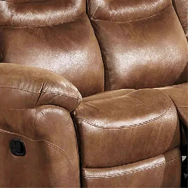 Power Reclining Loveseat Chair with Pull Tab Mechanism,Modern Comfort and Convenience
