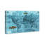 « world mercators map 1863 », impression sur toile-271024741