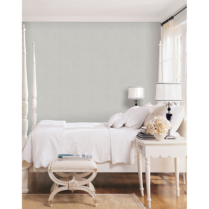 10m x 53cm Wallpaper Roll, Grey