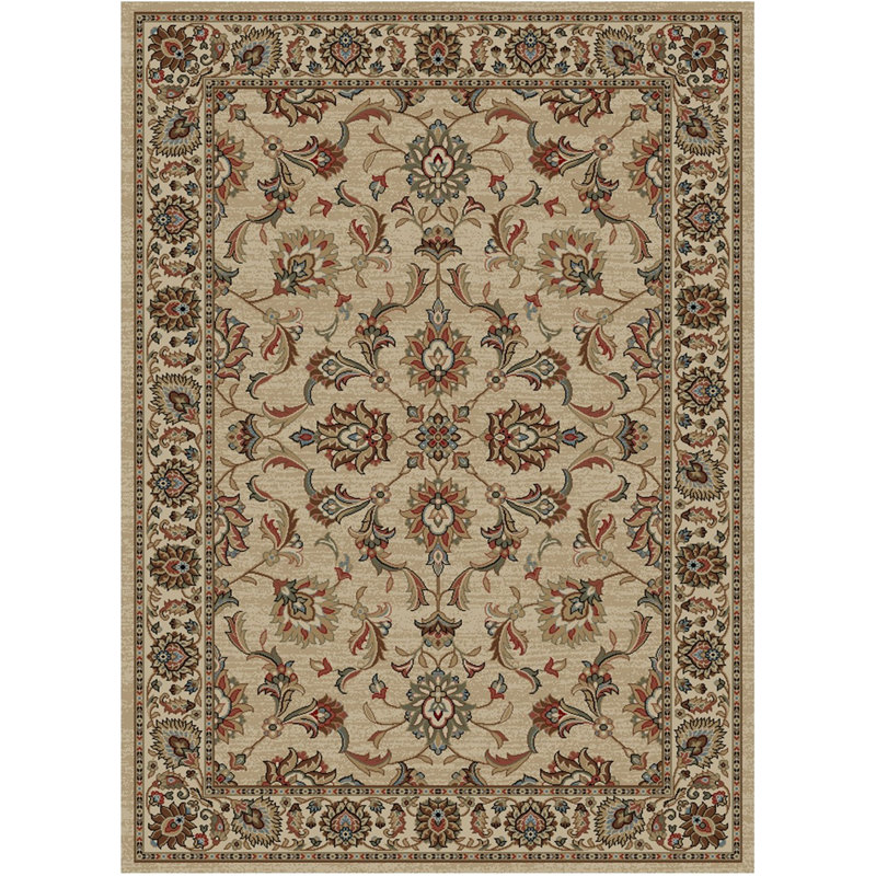 Daleisha Performance Oriental Indoor Rug, Rectangle 5'3" x 7'3"