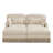 Deep Seat Modular Sofas, Chenille Modern Leopard Style For Home