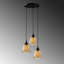 Luminaire suspendu en grappe à 3 lumières Crawley-1447946462