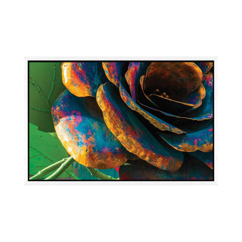 The Rose by Raymond Kunst - Gallery-Wrapped Canvas Giclée on Canvas, 66.04 cm H x 45.72 cm W, White Framed