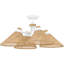 Artiola 4-Light Matte White Semi-Flush Mount Light