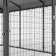 118" x 118" Outdoor Metal Dog Kennel Chicken Runs With UV-Resistant Roof Foldable Panels And Secure Frame Mesh Black