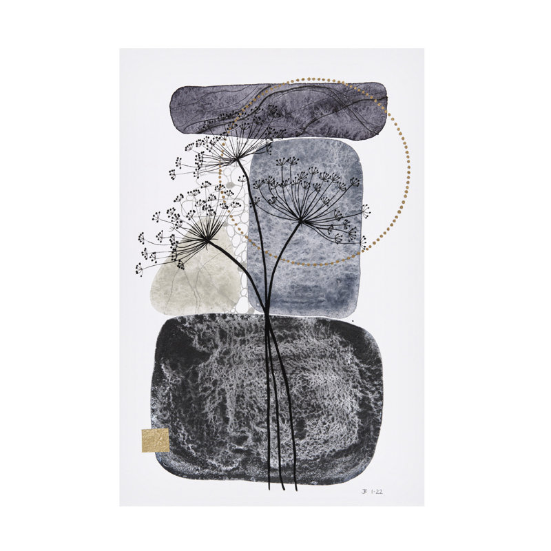 Art sur toile Jocelyn Benford Midnight, H 19 po x l 12 po