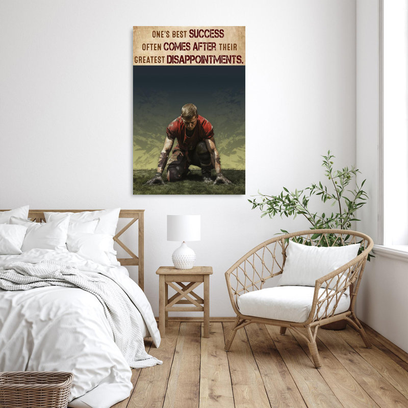«Daiyah Man Ones Best Success», impression sur toile, H 36 po x l 24 po x P 1,25 po