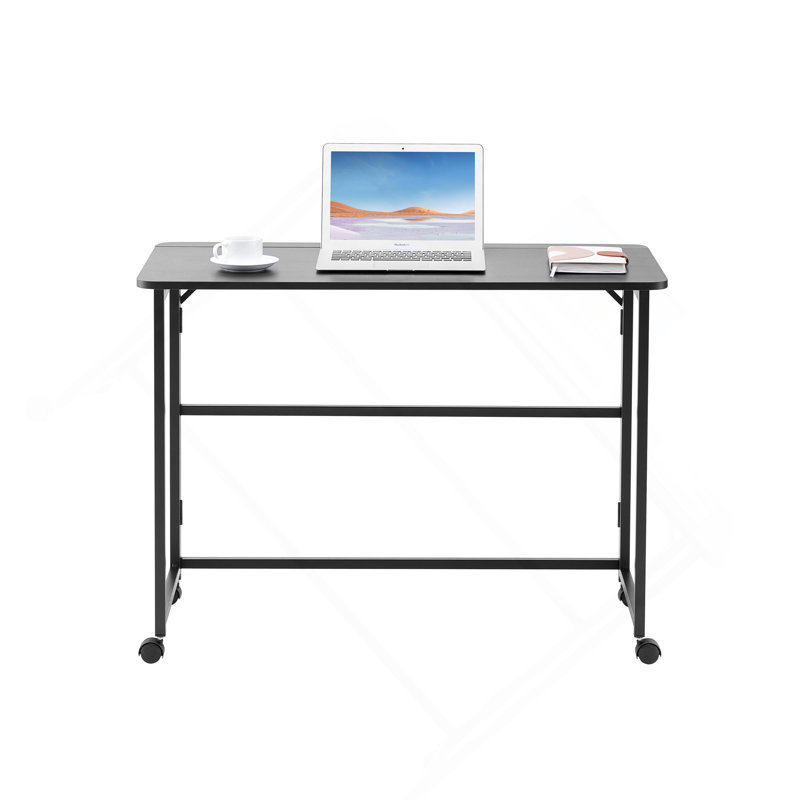 Folding Desk Small Foldable Desk For Small Space, Writing Computer Desk In Study, Home Office Foldable Office Desk For Bedroom