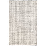 Network Black Handwoven Wool Rug