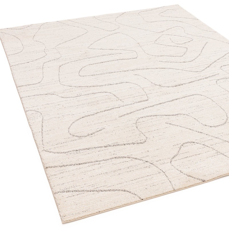 Oslo Geometric Area Rug, Rectangle 120 x 160 cm