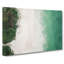The Green Kalama Beach In Hawaii In Abstract - Wrapped Canvas Painting-55299479