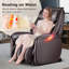 Fauteuil de massage chauffant en similicuir-248969957