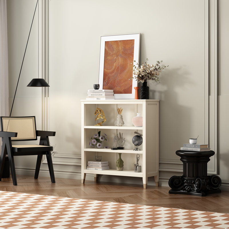 Osnabrock 97cm H x 89cm W Standard Bookcase, White
