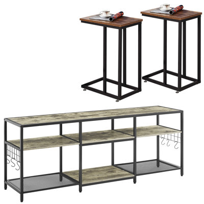Racavan 3 - Piece Living Room Table Set