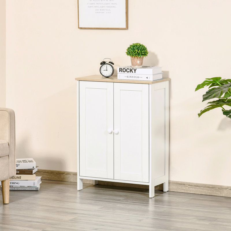 Armoire de rangement, tablettes réglables, armoire à 2 portes
