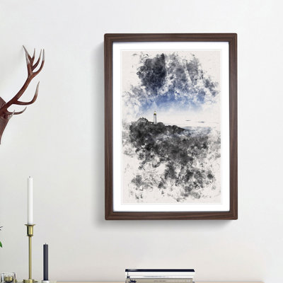 Portland Maine Lighthouse - Framed Print