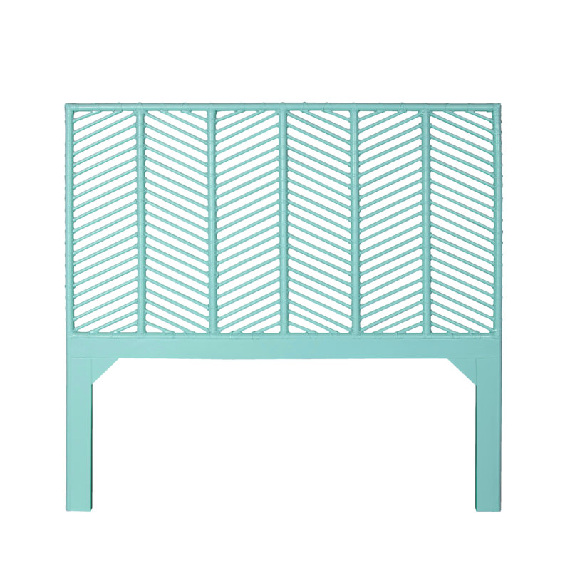 Tête de lit Liam, Turquoise, Lit double