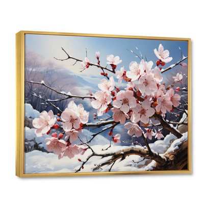 Winter Blossoms II, reproduction d'art sur toile