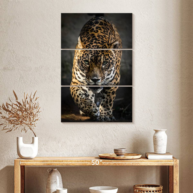 Brampt Strutting Jaguar, 38" H x 24" W