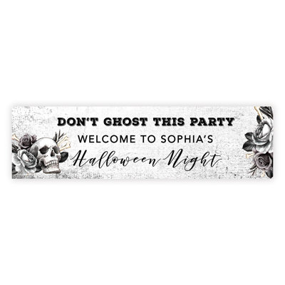 Paper Halloween Banner