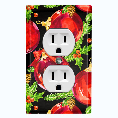 Food & Beverage Themed 1 - Gang Duplex Outlet Standard Wall Plate