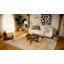Tapis oriental orange / ivoire Christa-1153974469