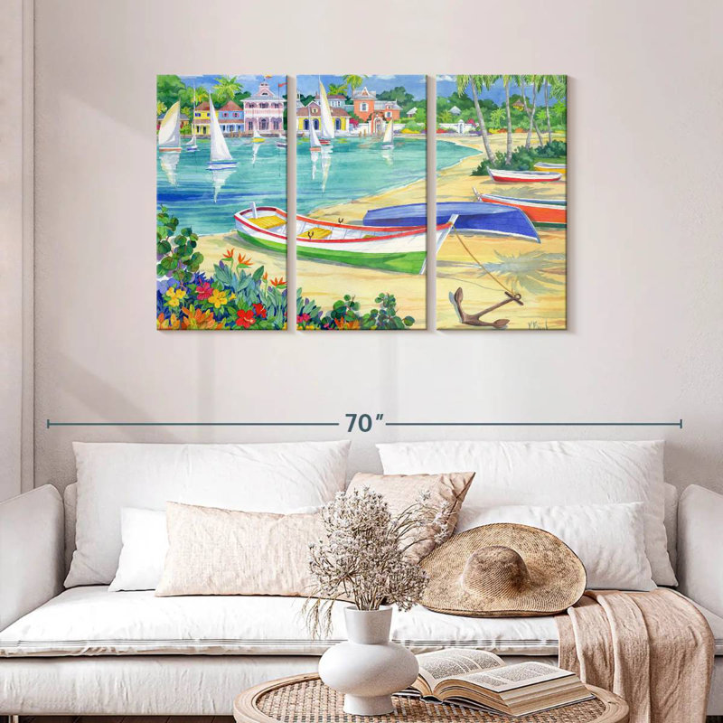 Gillard Market Street Harbor, 28" H x 45" W