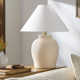 Chemise 22" Ceramic Table Lamp