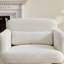 Tissu en velours de 34 po simple avec conception ergonomique pour le salon et le bureau - installation simple, assise confortable, support lombaire, facile à démonter-1219364124