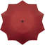 Parasol d'extérieur Lotus avec manivelle
