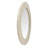 Ivory Bone Round Mirror