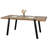 70.9'' Wood Dining Table in Walnut