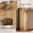 63 Inch Farmhouse Console Table, Narrow Wood Entryway Table Behind Couch-1889234527