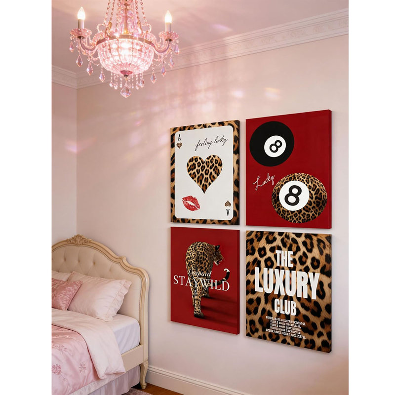 4 Piece Wrapped Canvas Print