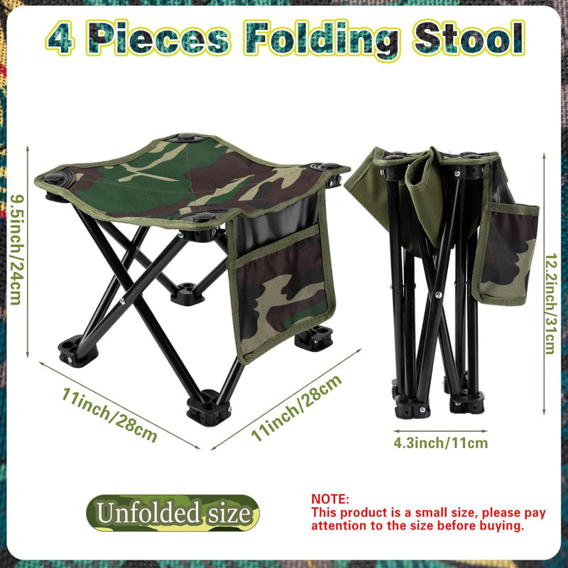 Mulhouse Folding Camping Stool
