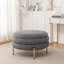 Repose-pieds rond avec rangement Lytham-45798632