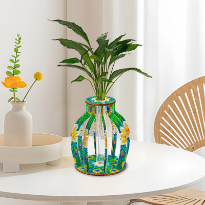 DIY Diamond Painting Vase Kit