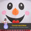 Bonhomme de neige de Noël 7,9 pi avec lumières colorées
