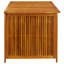 META 150 cm W 616 L Acacia Solid Wood Deck Box in Brown