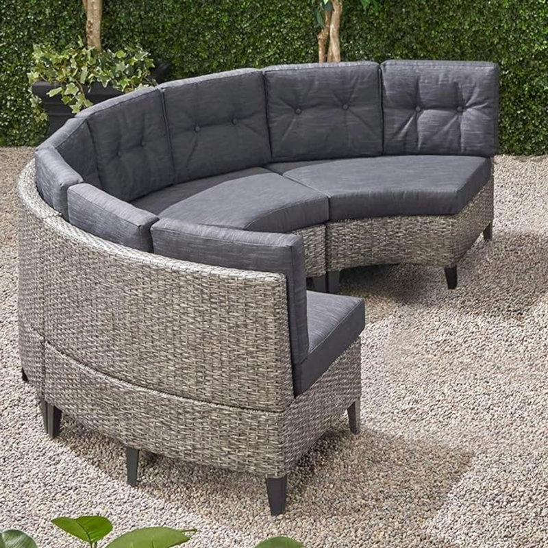 Pema Outdoor 4 Seater Sofa(Patio Sofa)
