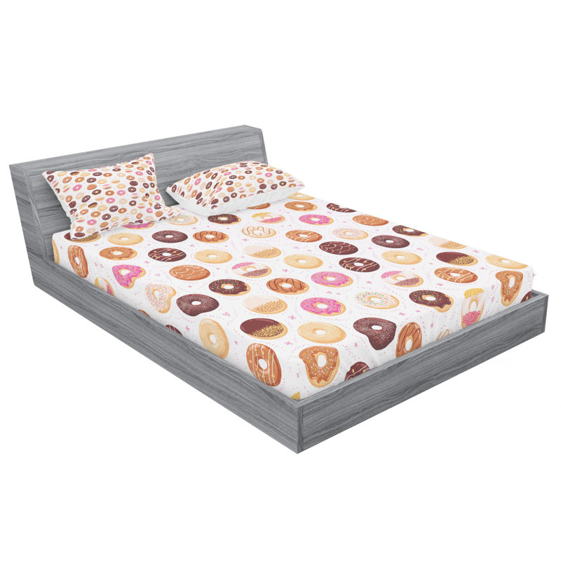 Microfiber Sheet Set, Full Sheet Set with Fitted Sheet