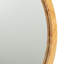 Rufael Solid Wood Round Mirror